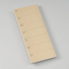 Sticky Wochenplaner, 8x20 cm, 40 Blatt